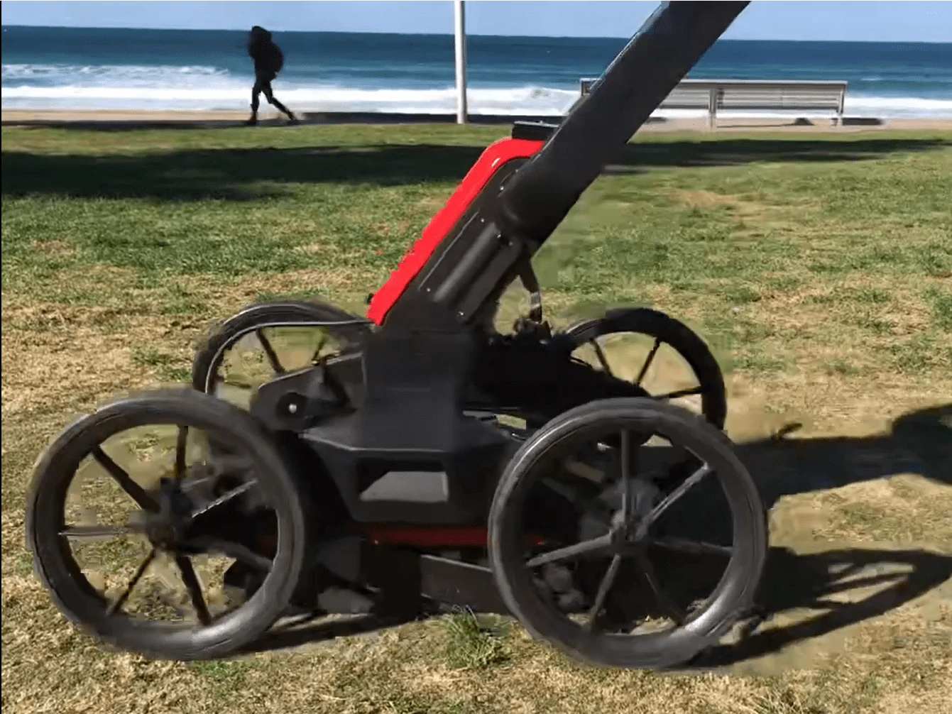 GPR Service (Utility) Locator, which can detect metallic & non-metallic pipes & utilities